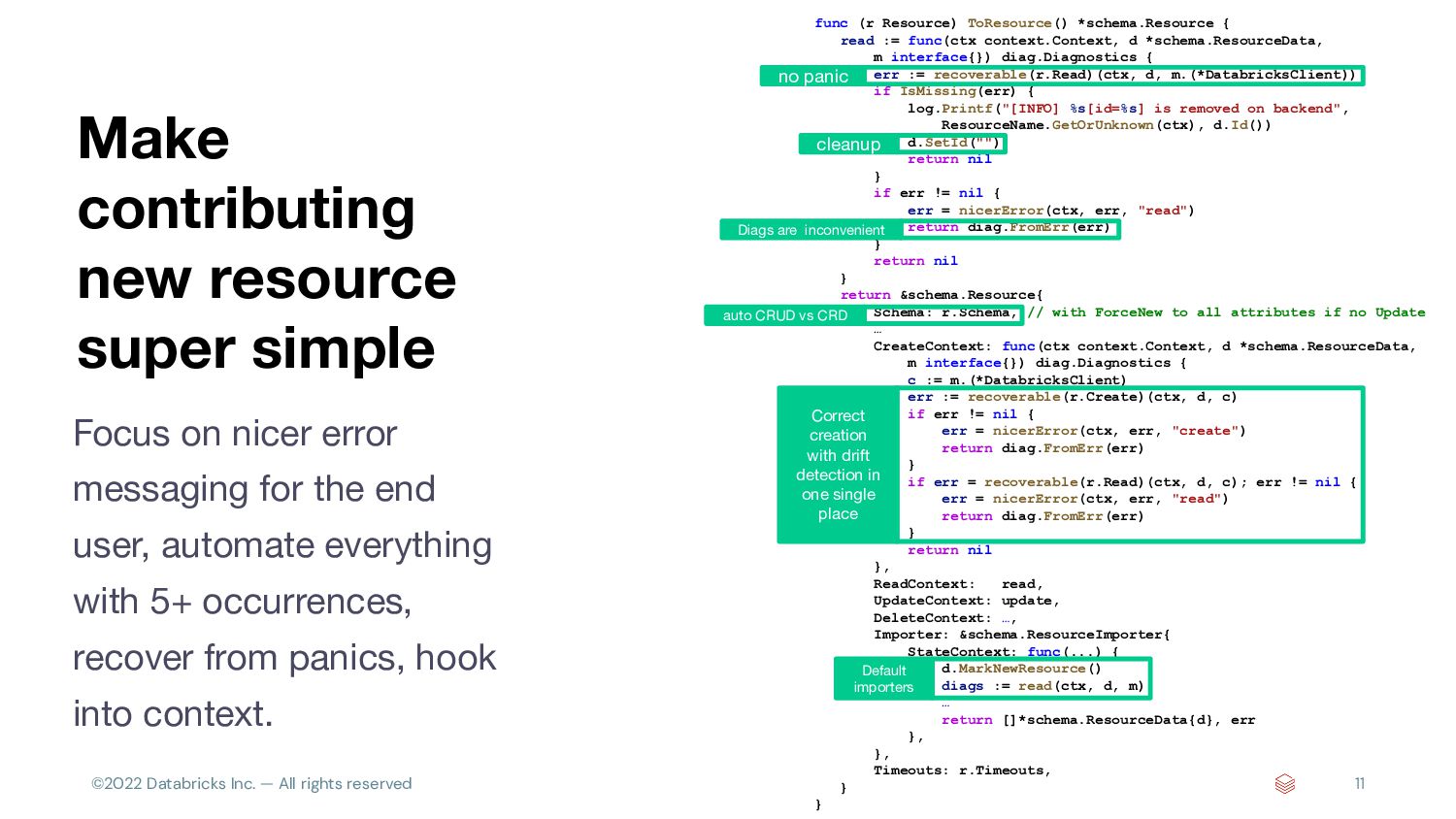 building robust python applications on top of... Growing a Terraform provider to millions of downloads | Serge Smertin